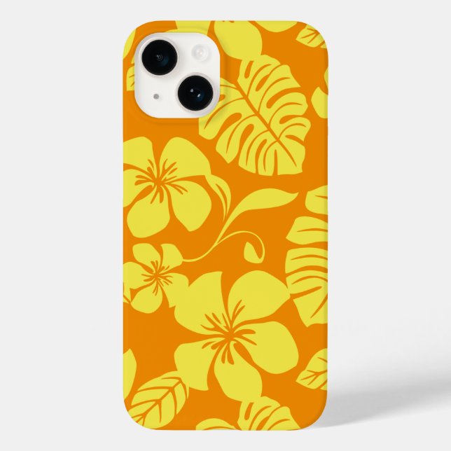 COQUES Case-Mate iPhone BIKINI ROSE (TANGERINE/JAUNE) (Verso)