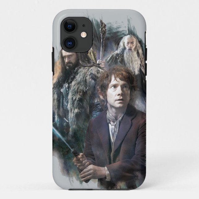 Coques Case-Mate iPhone BILBO BAGGINS™, THORIN OAKENSHIELD™ & Gandalf (Dos)