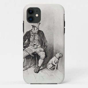 Coque iPhone 11 Bill Sykes et son chien, de 'Charles Dickens : UN