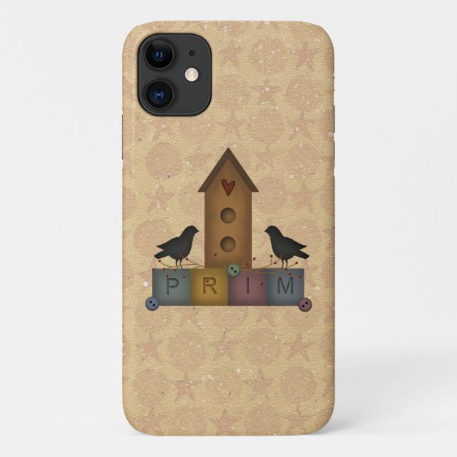 Coques Case-Mate iPhone Birdhouse primitif (Dos)