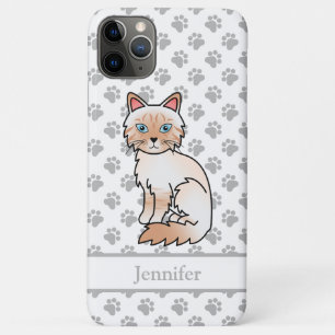 Case-Mate iPhone Case Birman / Ragdoll tigré rouge pointe Chat mignon &