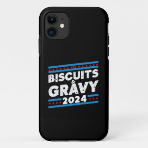 Case-Mate iPhone Case Biscuits et Gravy 2024 élection présidentielle
