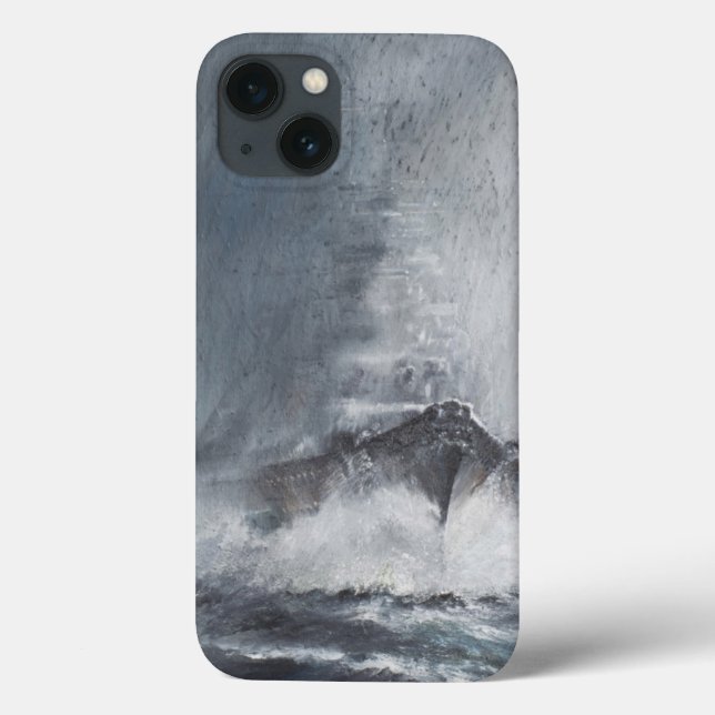 Coques Case-Mate iPhone Bismarck par des rideaux du verglas de pluie (Verso)