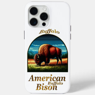 Coque iPhone 15 Pro Max Bison de Buffalo américain