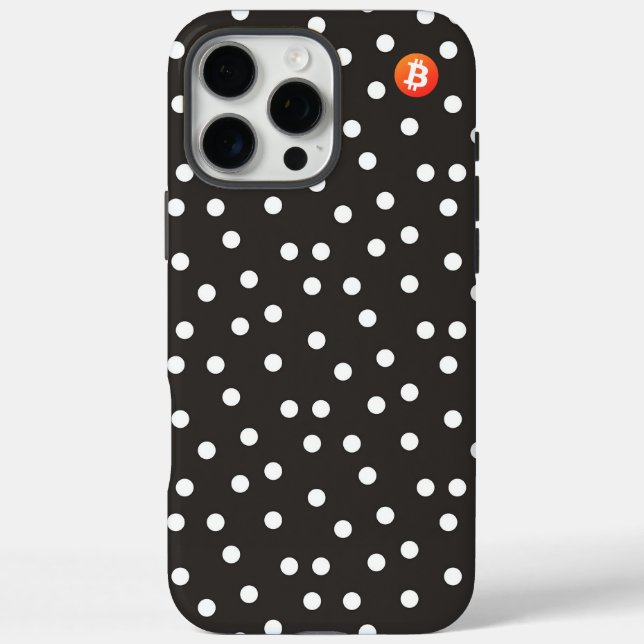 Coques Case-Mate iPhone Bitcoin dans l'espace (Verso)