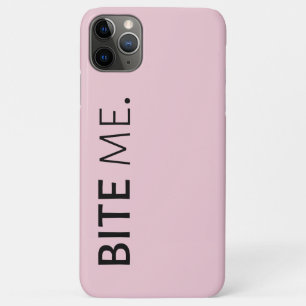 Case-Mate iPhone Case BITE ME passive agressif sarcasme stupide blague