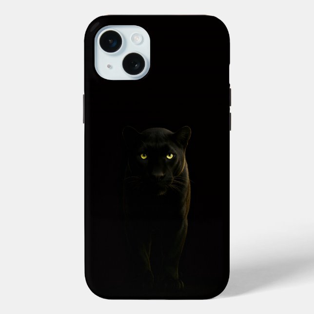 Coques Case-Mate iPhone Black 4 Luxe, Black Panther iPhone 15 Plus (Verso)