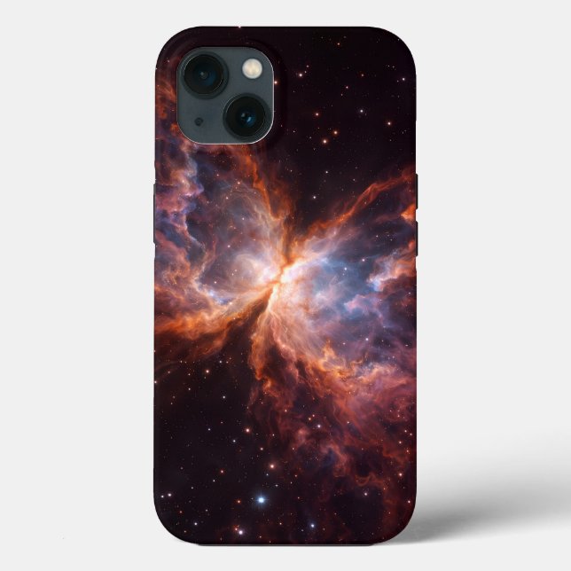 Coques Case-Mate iPhone Black 4 Luxe iPhone 13, Butterfly Nebula (Verso)