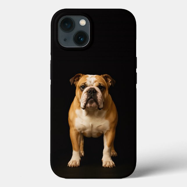 Coques Case-Mate iPhone Black 4 Luxe iPhone 13, Stamina Bulldog (Verso)