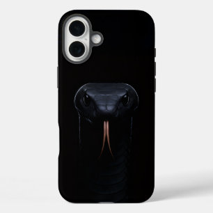 Coques iPhone 16 Plus Black 4 Luxe iPhone 16 Plus Coque-Mate, Black Mamb