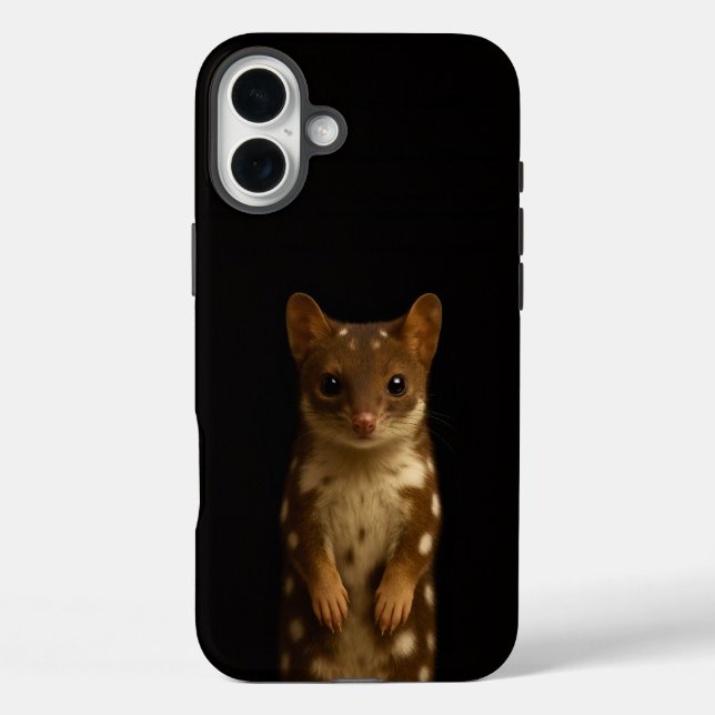 Coques Case-Mate iPhone Black 4 Luxe iPhone 16 Plus, Sweet Quoll (Verso)