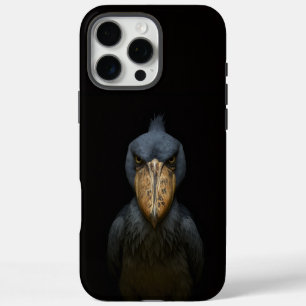 Coques iPhone 16 Pro Max Black 4 Luxe iPhone 16 Pro Max, Oiseau Bec-en-Sabo