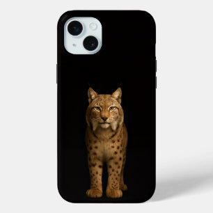 Coque iPhone 15 Mini Black 4 Luxe, Silent Lynx iPhone 15 Plus