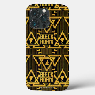Case-Mate iPhone Case Black Adam Lightning Bolt Motif triangulaire