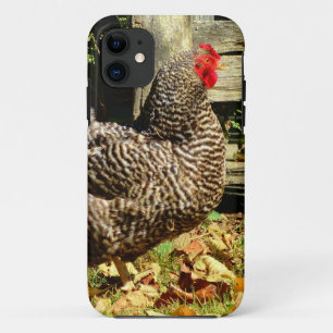 Coque iPhone 11 Black and white chicken