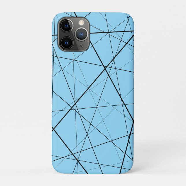 Coques Case-Mate iPhone Black and white geometric pattern (Dos)