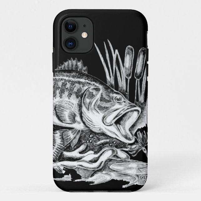 Coques Case-Mate iPhone Black Bass (Dos)
