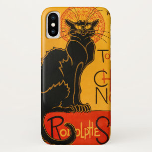 Case-Mate iPhone Case Black Cat Vintage Halloween Steinlen Poster