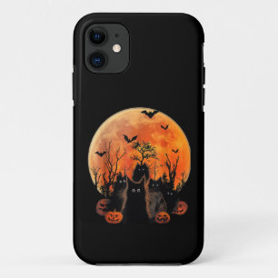 Case-Mate iPhone Case Black Cats Pleine lune drôle Animal Animaux Amoure