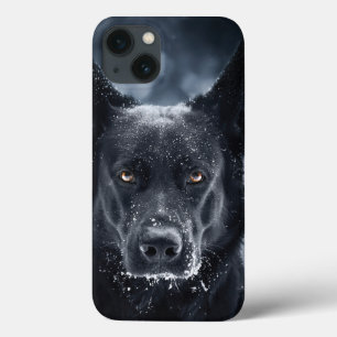 Case-Mate iPhone Case Black German Shepherd