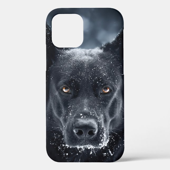Coques Case-Mate iPhone Black German Shepherd (Verso)