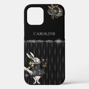 Case-Mate iPhone Case Black Gold Alice au pays des merveilles