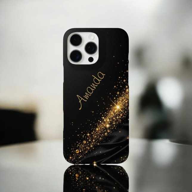 Coques Case-Mate iPhone Black Gold Fusion (Créateur téléchargé)