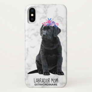Case-Mate iPhone Case Black Lab Maman Puppy Labrador