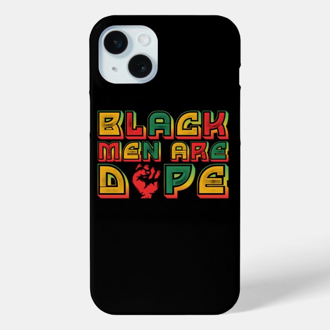 Coques Case-Mate iPhone black_men_are_dope_01 (Verso)