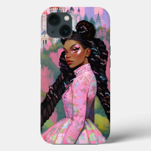 Case-Mate iPhone Case Black Princess Imaginaire Art