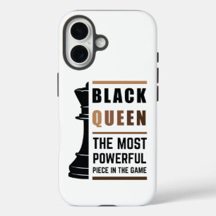 Coque Pour iPhone 16 Black Queen La Pièce La Plus Puissante Dans Le Jeu