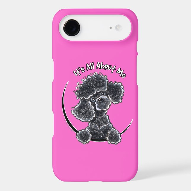 Coques Case-Mate iPhone Black Toy Poodle IAAM (Verso)