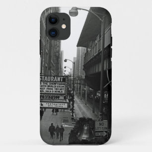 Coque Case-Mate Pour iPhone Blackhawk, rue des signes du restaurant de Chicago