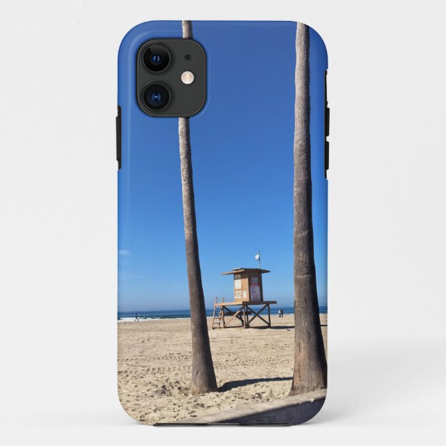 Coques Case-Mate iPhone Blackies, Newport Beach, Californie (Dos)