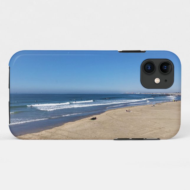 Coques Case-Mate iPhone Blackies, Newport Beach, Californie (Dos (Horizontal))