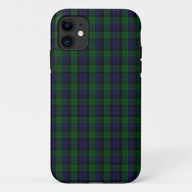 Coques Case-Mate iPhone Blackwatch Tartan (Dos)