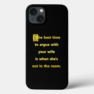 Case-Mate iPhone Case Blague drôle sur le meilleur moment pour se disput