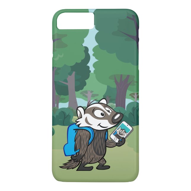 Coques Case-Mate iPhone Blaireau Selfie de boomer du raton laveur | de (Dos)
