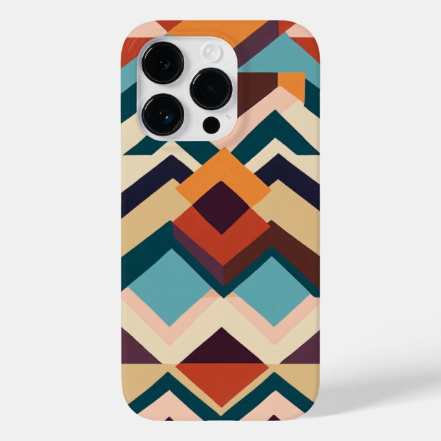 Coques Case-Mate iPhone blanc brun et bleu noir (Verso)