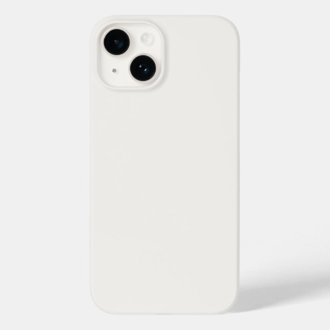 Coques Case-Mate iPhone blanc cassé, lait blanc, blanc chaud (Verso)