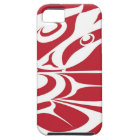 Blanc d'Eagle d'esprit sur Red.jpg