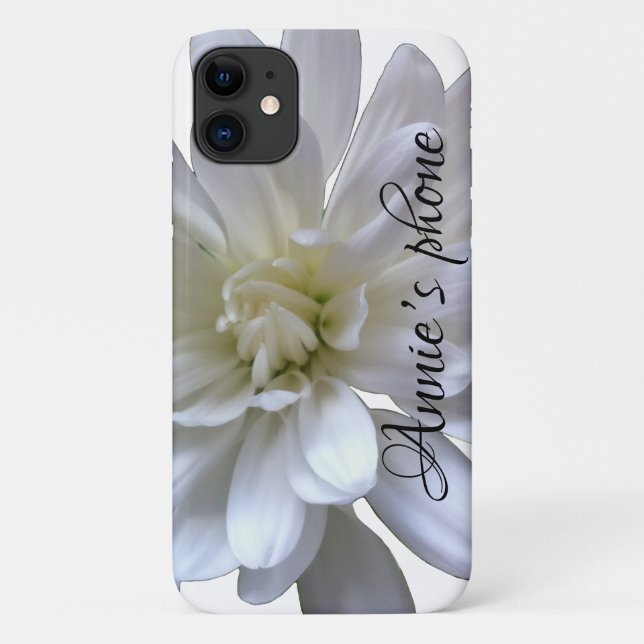 Coques Case-Mate iPhone Blanc floral blanc marguerite blanc maman blanche  (Dos)
