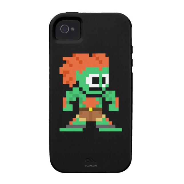 Coques Case-Mate iPhone Blanka à 8 bits (Dos)