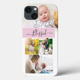 Case-Mate iPhone Case Blessé Famille Photo Maman Souvenirs rose