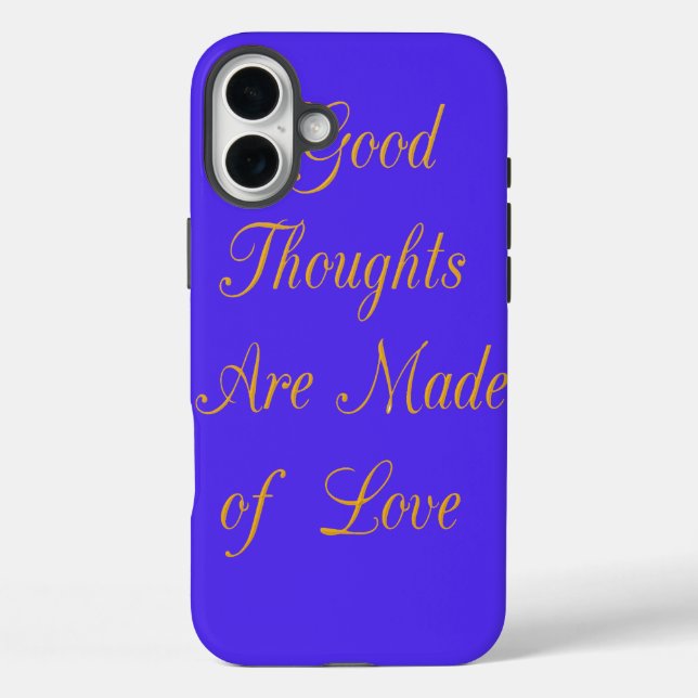 Coques Case-Mate iPhone Blessful Reflections : Good Thghts of Love (Verso)