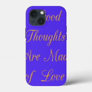 Etui iPhone 13 Mini Blessful Reflections : Good Thghts of Love
