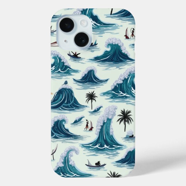 Coques Case-Mate iPhone Bleu (Verso)