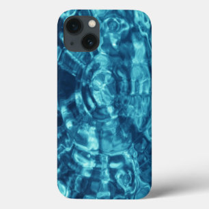 iPhone 13 Case Bleu Abstrait