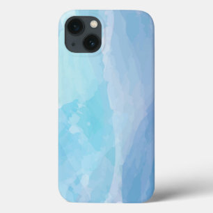 Case-Mate iPhone Case Bleu, abstrait, cool couleur de l'eau brosse art