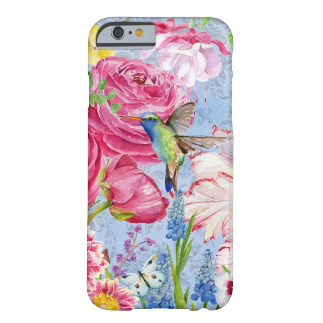 Coques Case-Mate iPhone Bleu anglais de jardin (Dos)